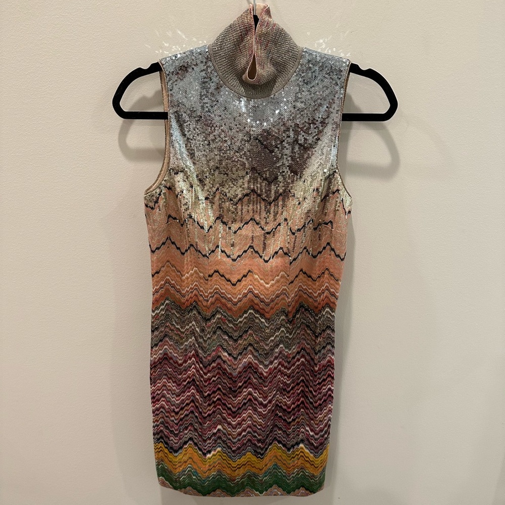 NWT Missoni Sequin Mini Dress